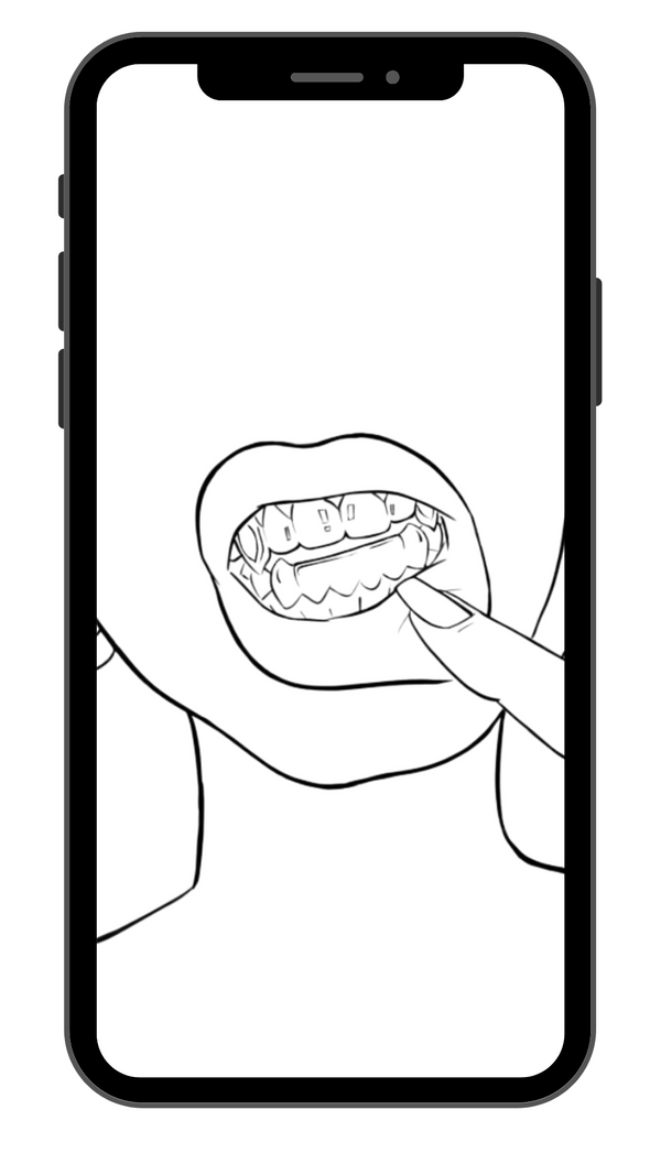 Gold Teeth Wallpaper