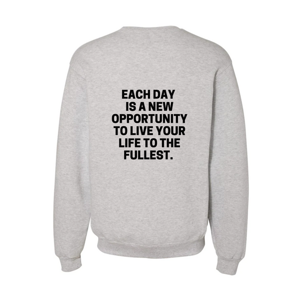Each Day Crewneck - Grey