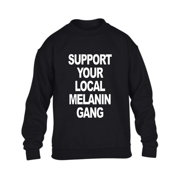 Youth Support Sweatshirt - Black