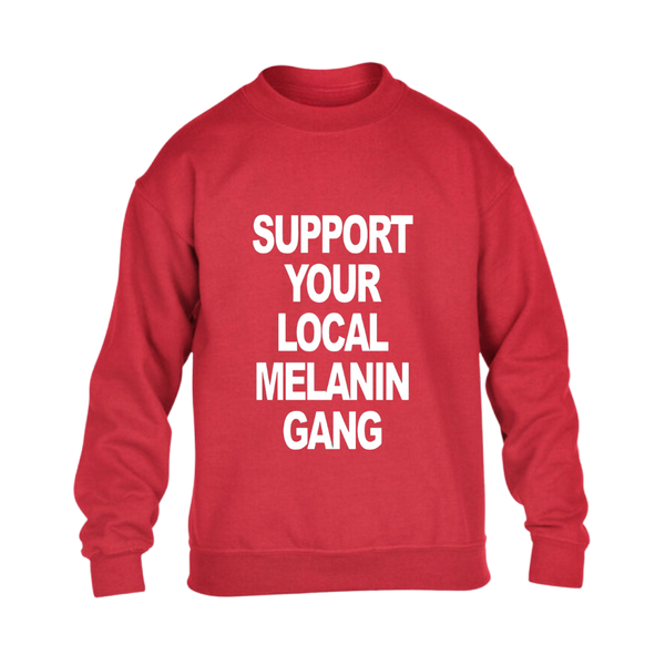 Youth Support Sweatshirt - Red