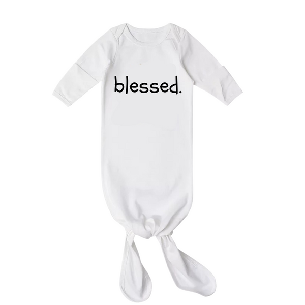 'Blessed' Knotted Gown