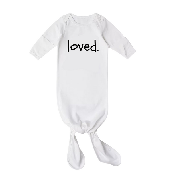 'Loved' Knotted Gown